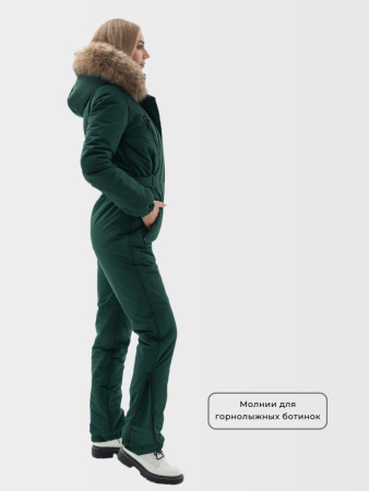 Комбинезон женский зимний Престиж Изумруд